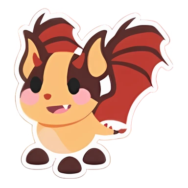 Bat Dragon Sticker