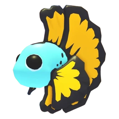 Blue Betta Fish