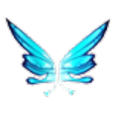 Blue Butterfly Wings