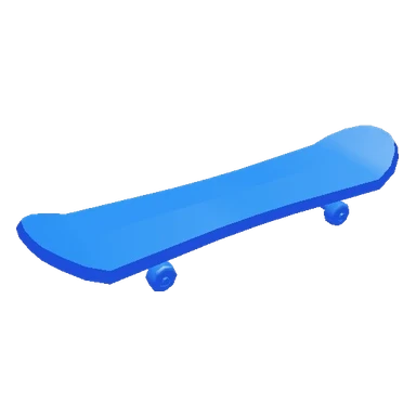 Blue Skateboard