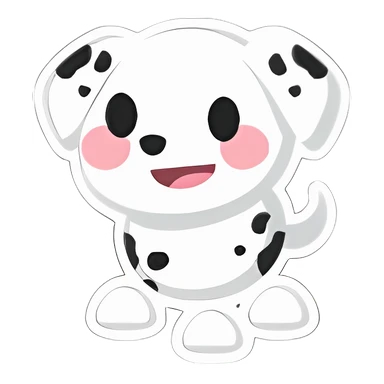 Dalmatian Sticker