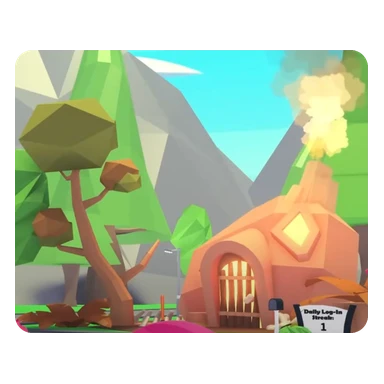 Expandable Dino House