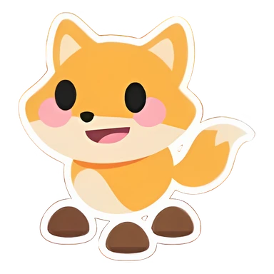 Fox Sticker