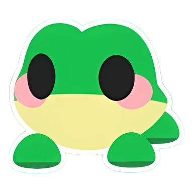 Frog Sticker