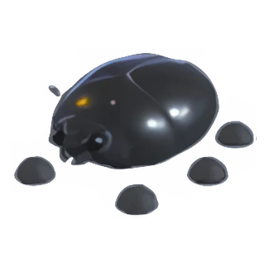 Giant Black Scarab
