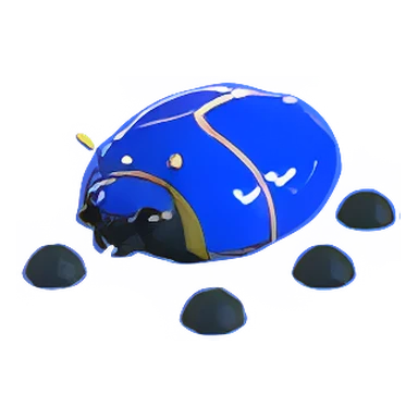 Giant Blue Scarab