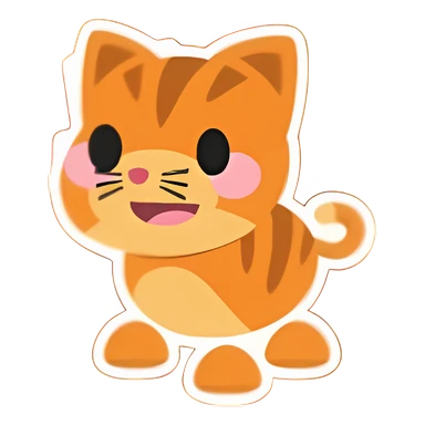 Ginger Cat Sticker