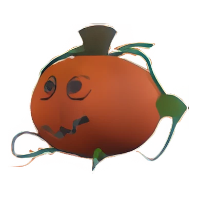 Halloween Orange Pumpkin Friend Hat