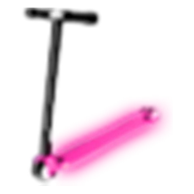 Neon Pink Scooter