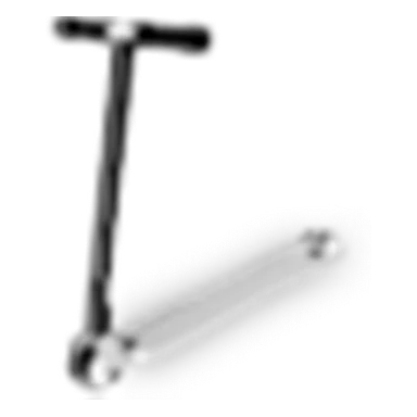 Neon White Scooter