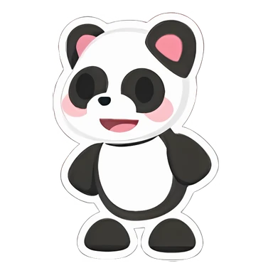 Panda Sticker