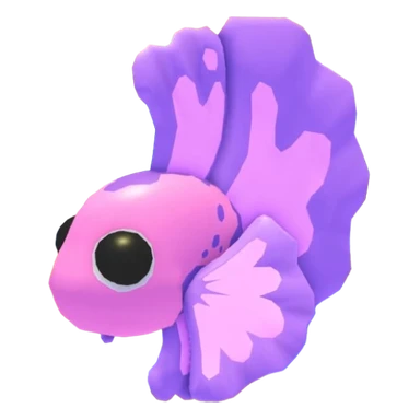 Pink Betta Fish
