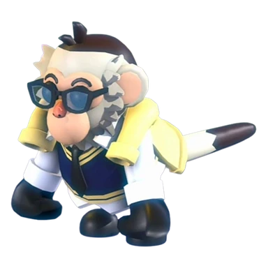Preppy Capuchin Monkey