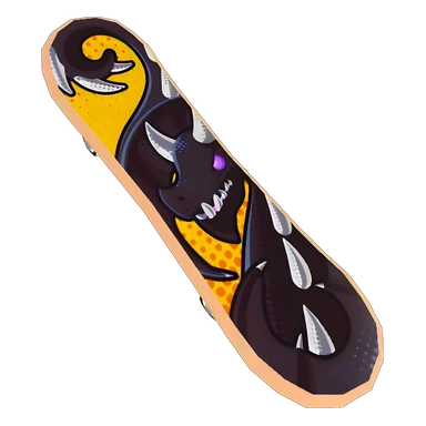 Shadow Dragon Skateboard