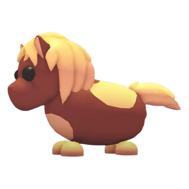 Shetland Pony Dark Brown
