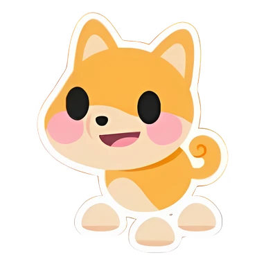 Shiba Inu Sticker