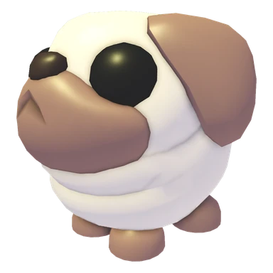 Snowball Pug
