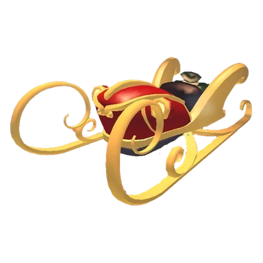 Stocked Santa Sleigh