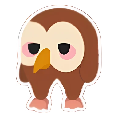 Wet Owl Sticker