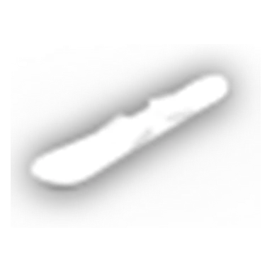 White Neon Snowboard