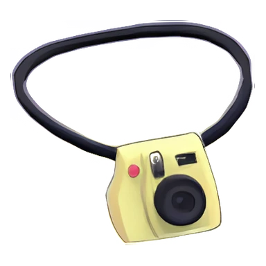 Yellow Instant Camera
